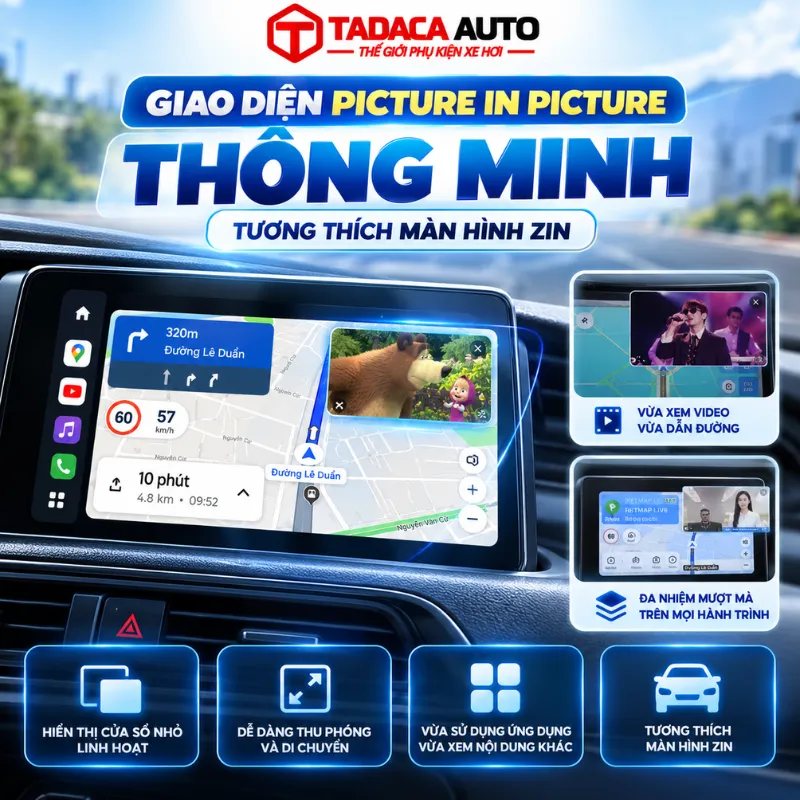 Giao diện Picture in Picture thông minh