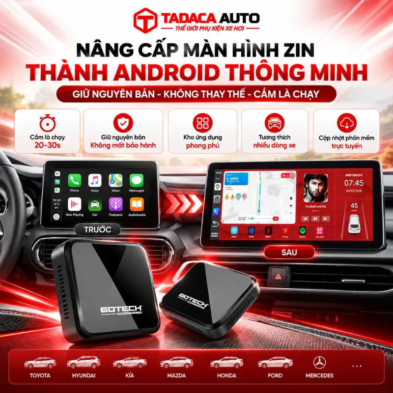 Nâng cấp thành màn hình Android thông minh