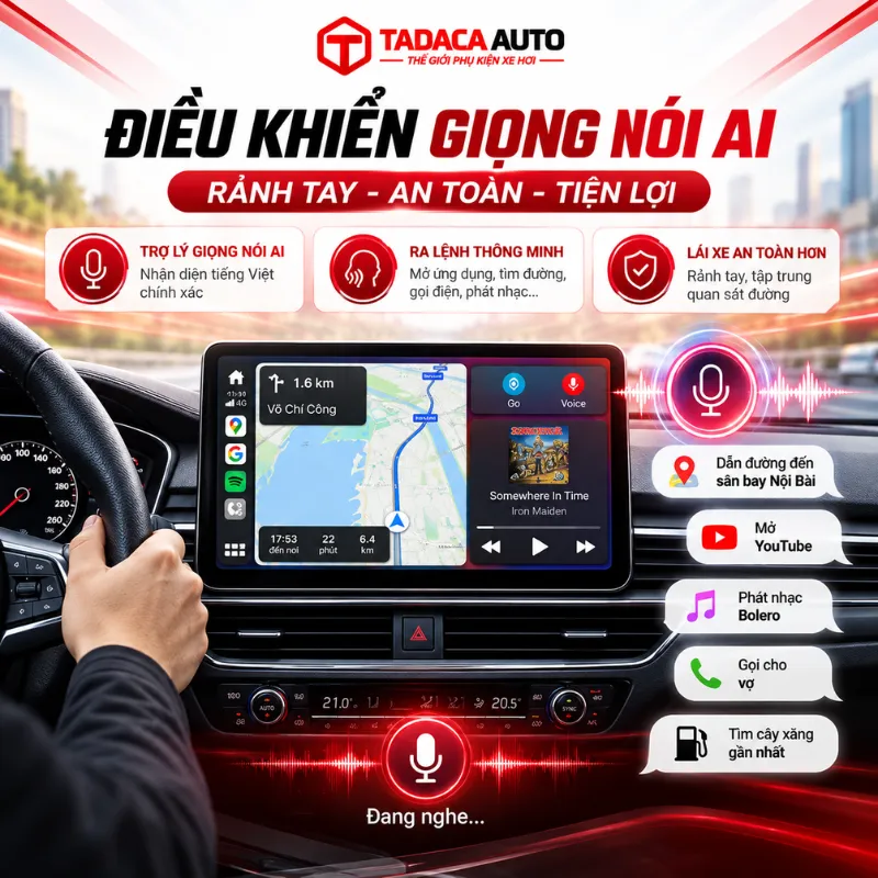 Điều khiển bằng giọng nói AI