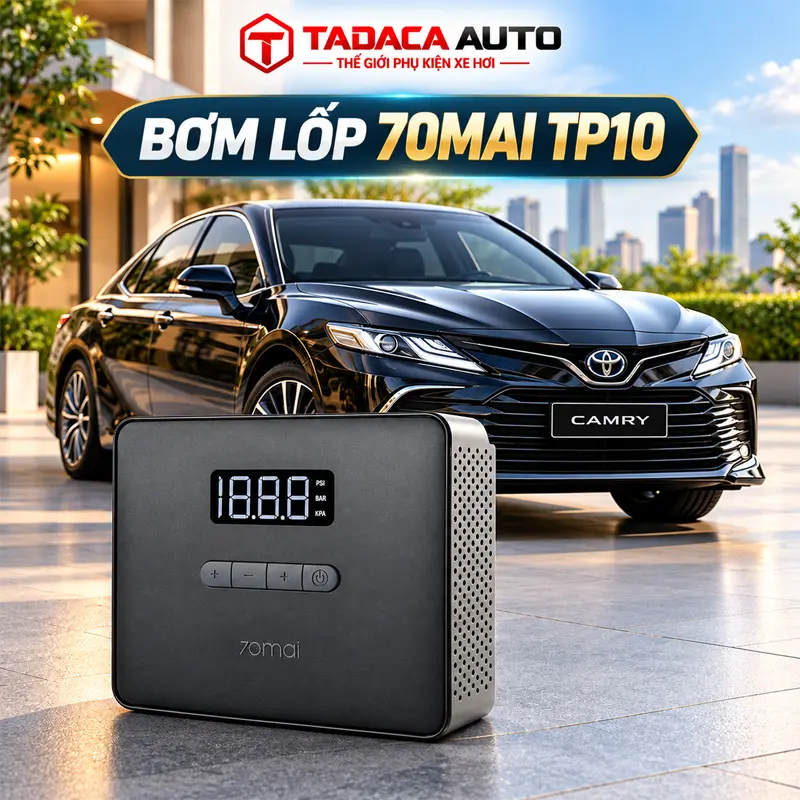 Bơm lốp ô tô 70mai TP10