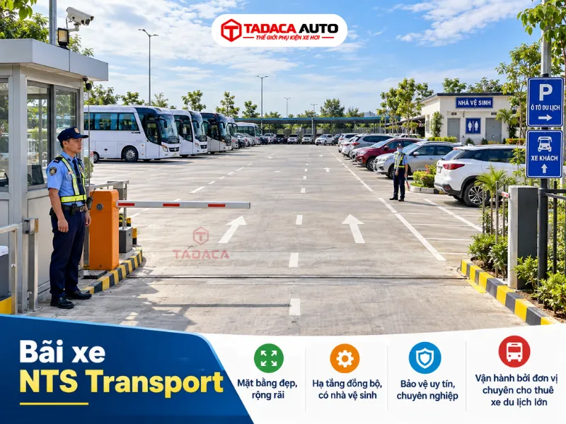 Bãi xe NTS Transport