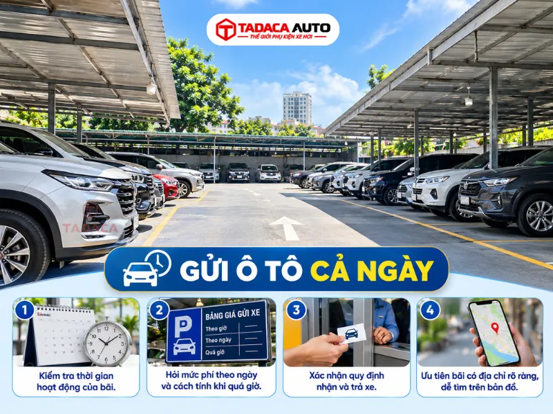 Gửi ô tô cả ngày