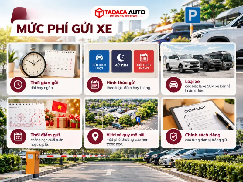 Những yếu tố có thể ảnh hưởng đến mức phí