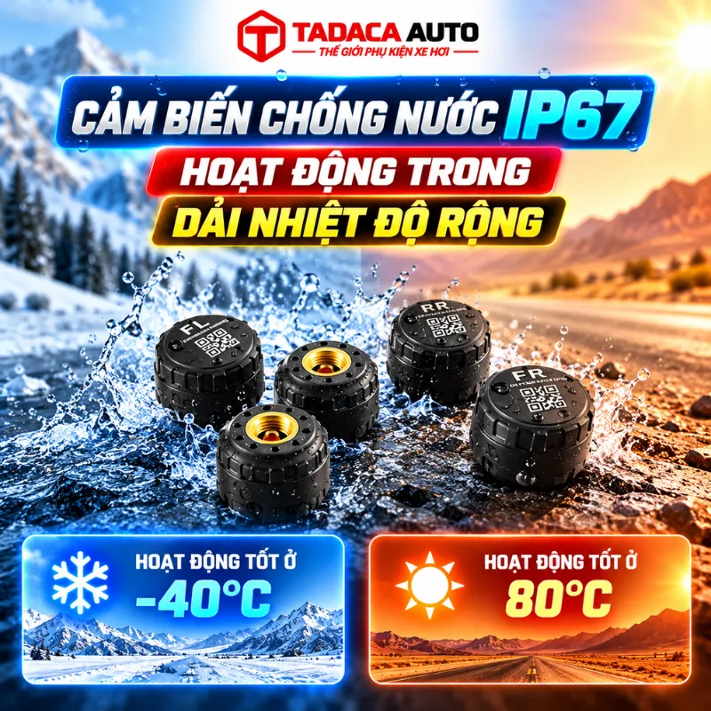 Cảm biến chống nước IP67