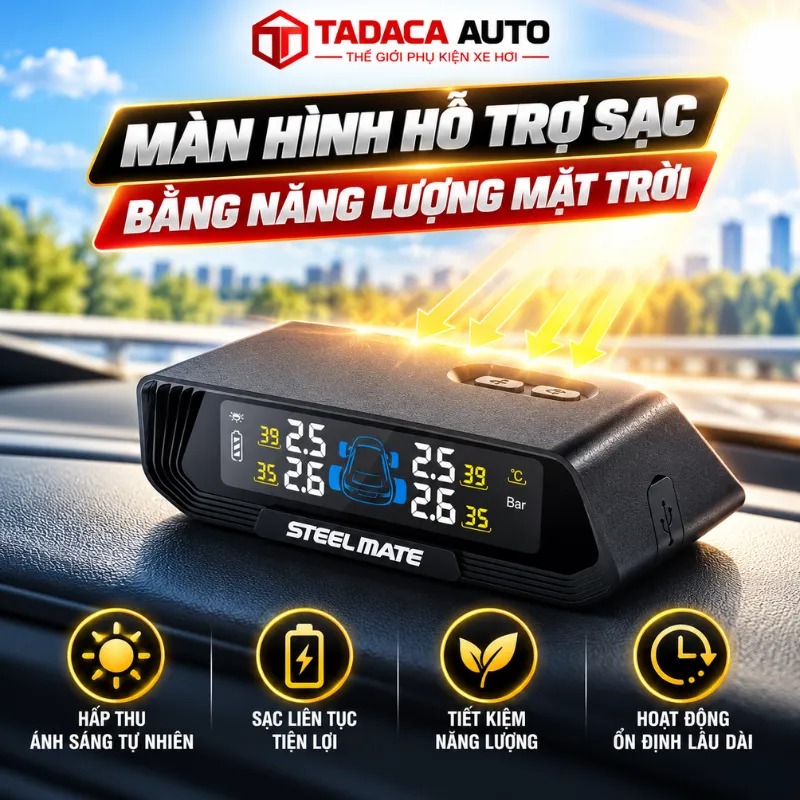 Màn hình sạc bằng năng lượng mặt trời