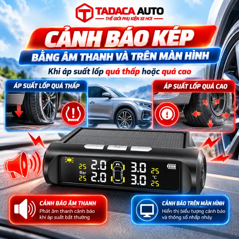 Cảnh báo kép âm thanh và hình ảnh