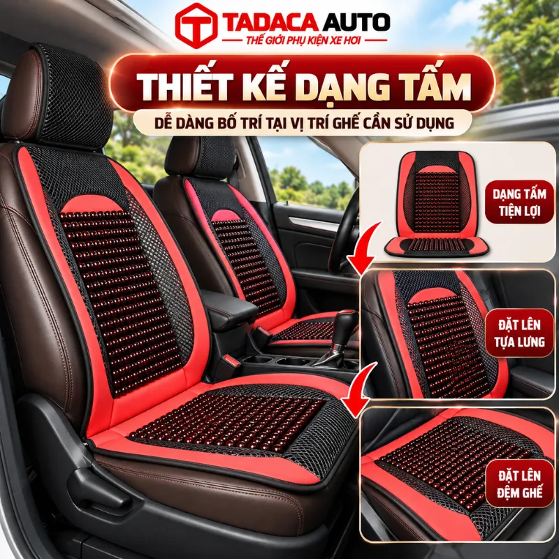 Tương thích với ô tô từ 4 đến 7 chỗ