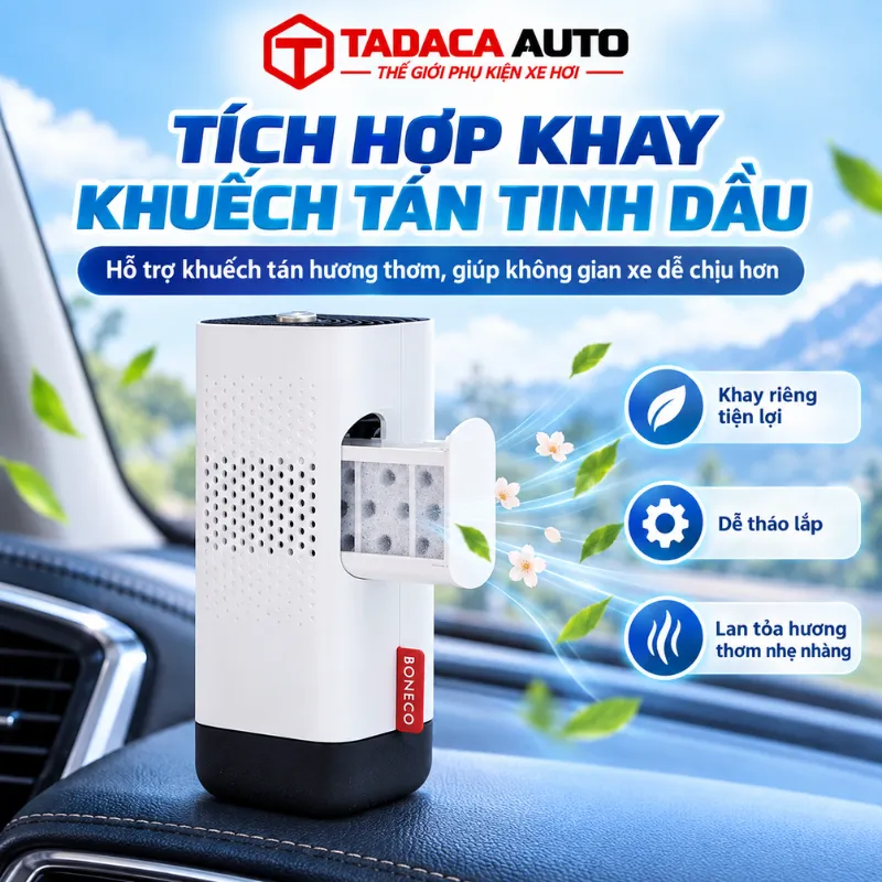 Tích hợp khay khuếch tán tinh dầu