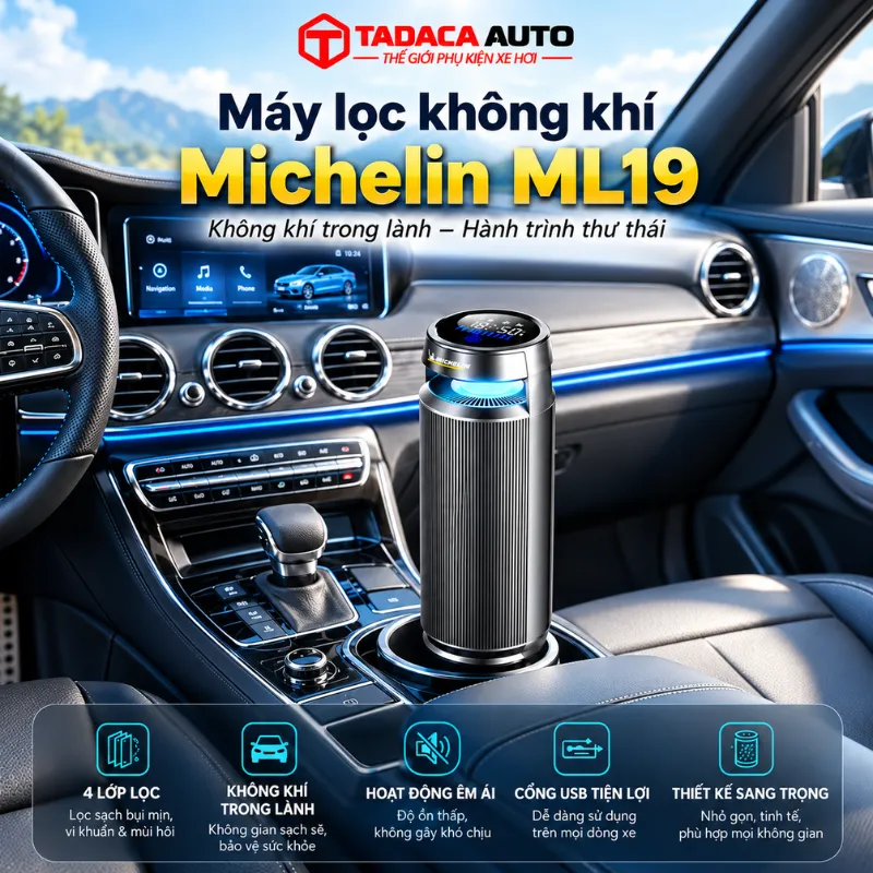 Máy lọc không khí ô tô Michelin ML19