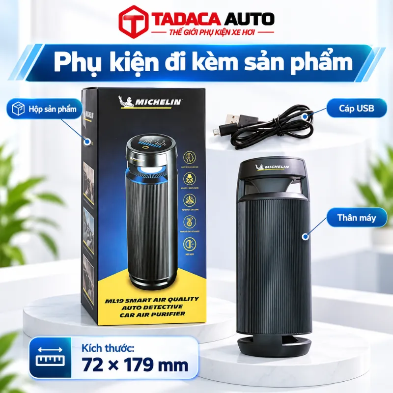 phụ kiện máy lọc không khí michelin ml19