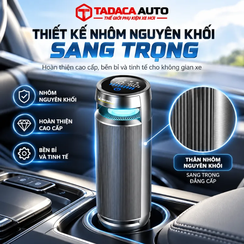 Thiết kế nhôm nguyên khối sang trọng