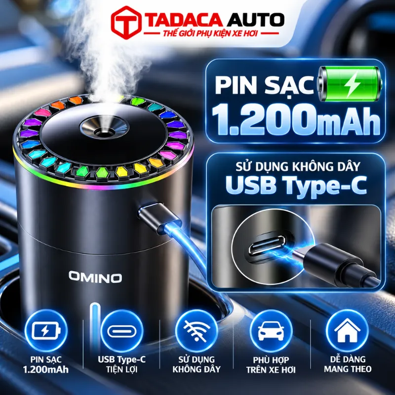 Pin sạc 1.200mAh lâu dài
