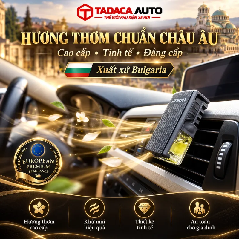 Hương thơm chuẩn châu Âu cao cấp