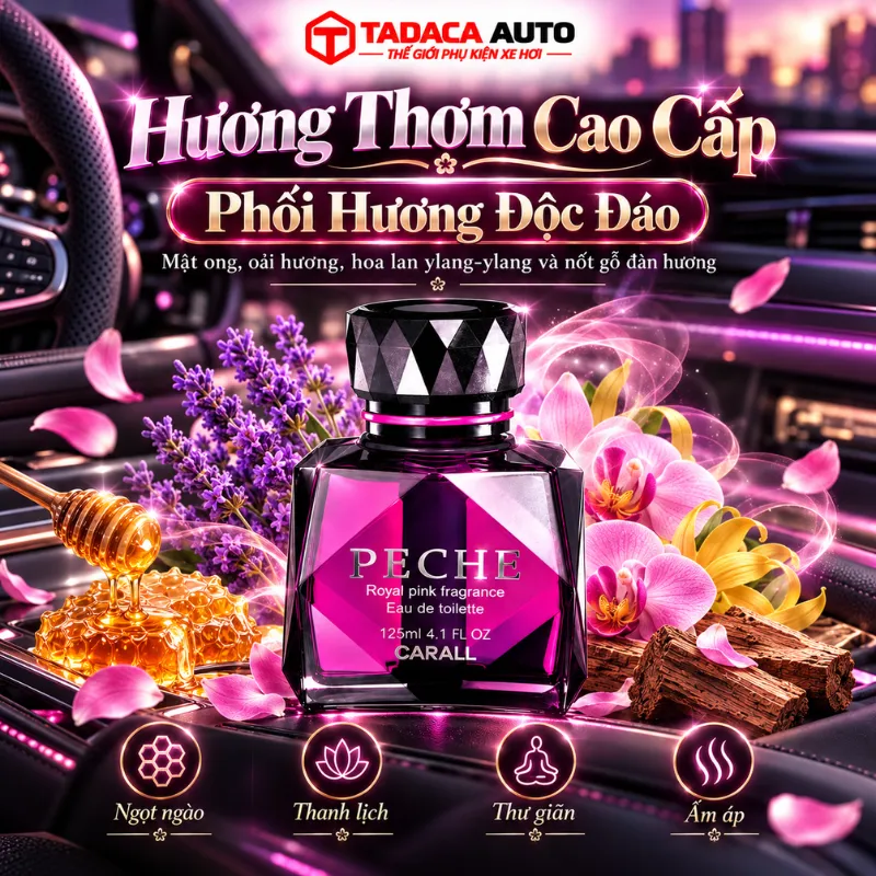 Hương thơm cao cấp phối hương độc đáo
