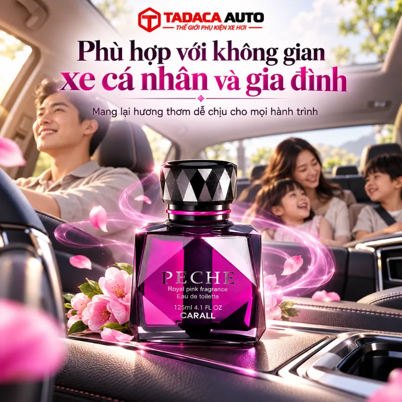 Phù hợp với không gian xe cá nhân và gia đình
