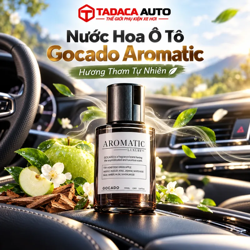 Nước Hoa Ô Tô Gocado Aromatic Hương Thơm Tự Nhiên