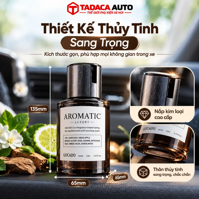 Thiết kế thủy tinh sang trọng