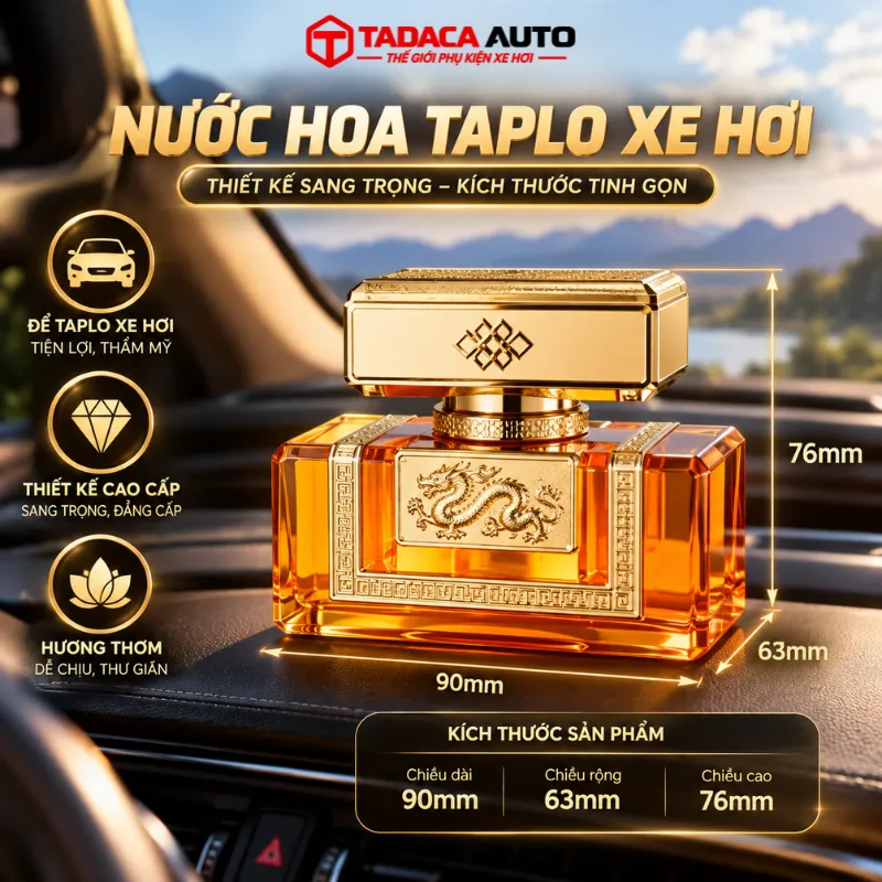 Kích thước phù hợp trên taplo