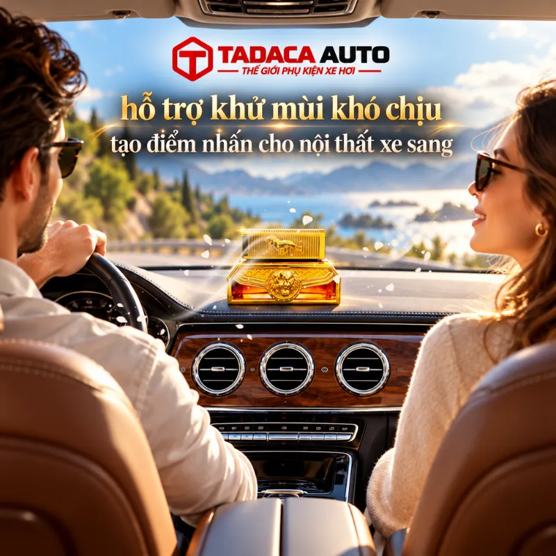 Nước hoa ô tô Sư Tử Cao Cấp