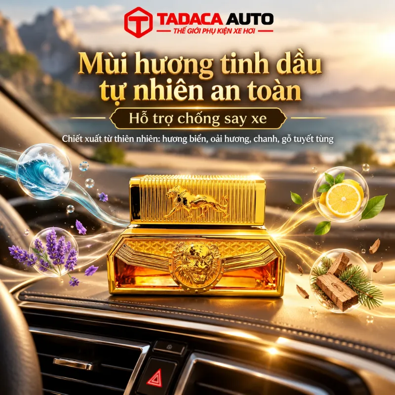 Mùi hương tinh dầu tự nhiên an toàn