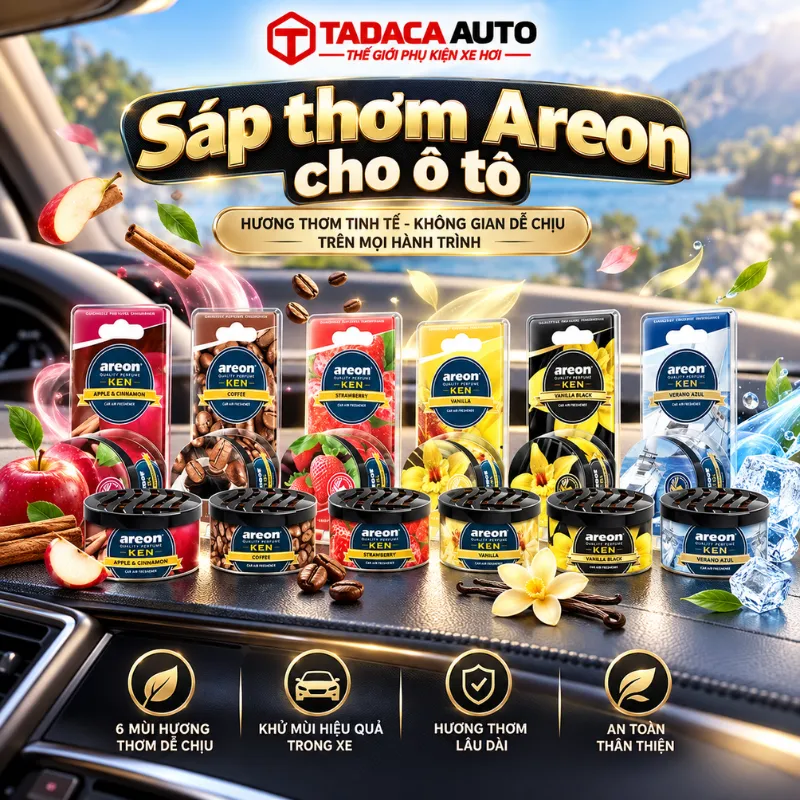 Sáp thơm ô tô Areon Ken