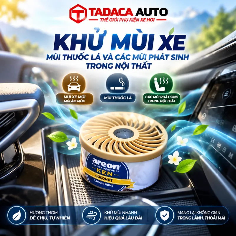 Khử mùi và tạo hương cho khoang xe