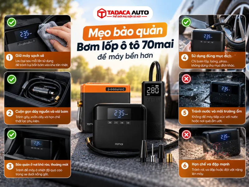 Mẹo bảo quản để máy bền hơn
