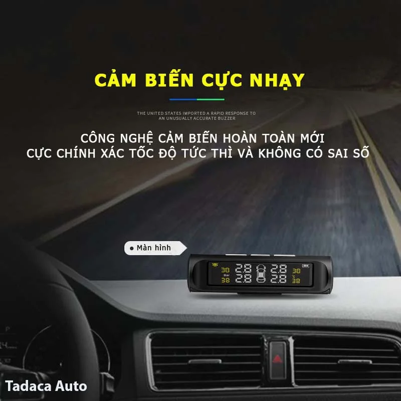 Cảm Biến Áp Suất Lốp Ô Tô TPMS Van Ngoài