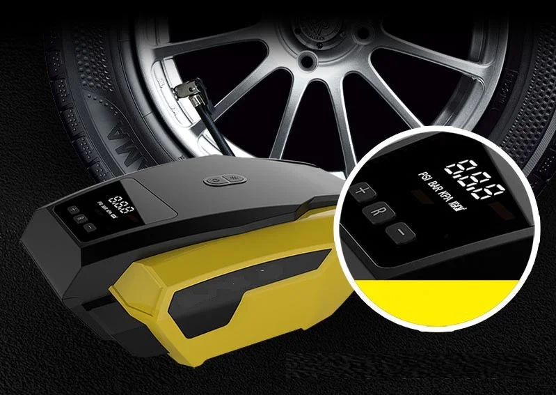 Bơm Lốp Ô Tô Portable Điện Tử Tự Ngắt Cao Cấp Mỹ