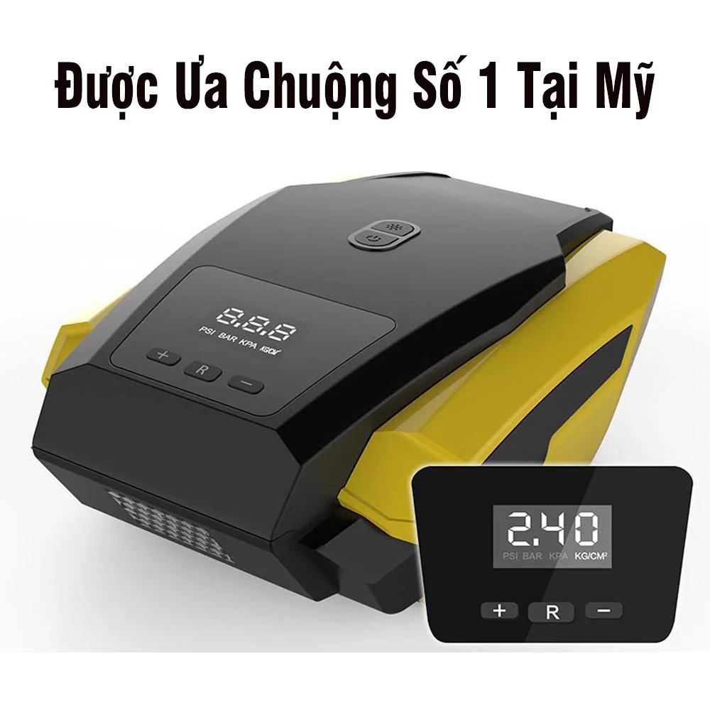 Bơm Lốp Portable Điện Tử