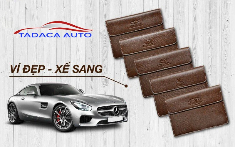 Ví Đựng Giấy Tờ Xe Ô Tô Có Logo Theo Các Hãng