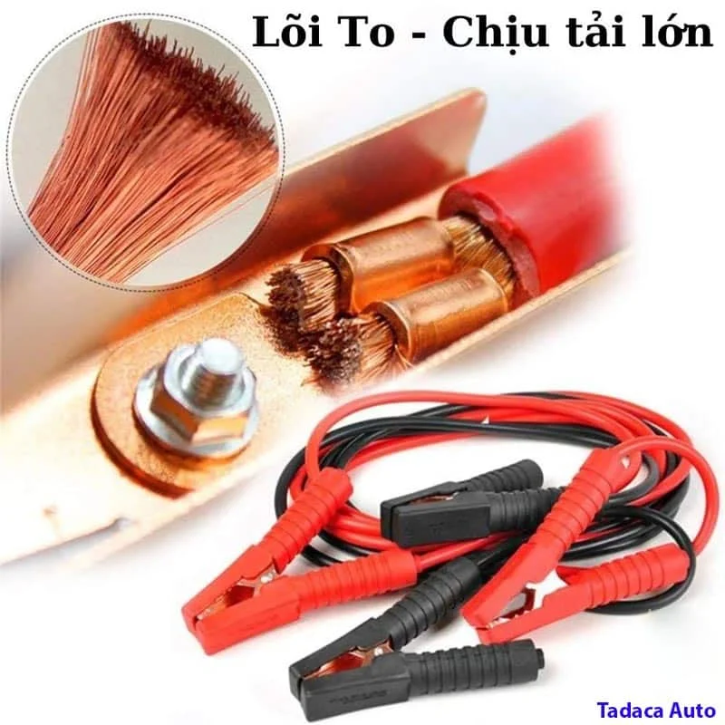 Dây Câu Bình Ắc Quy Ô Tô 2000A Chính Hãng