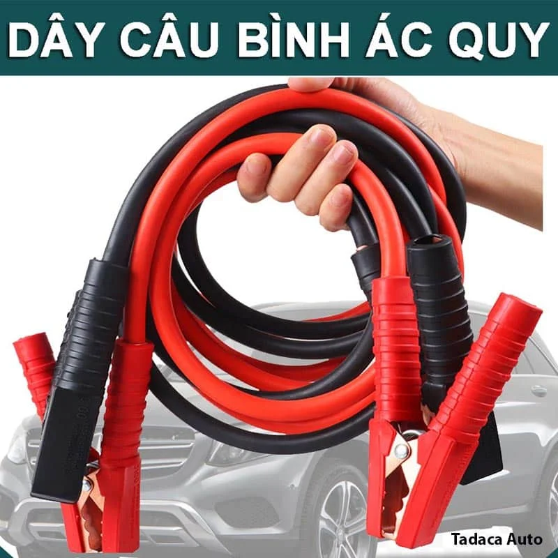Dây Câu Bình Ắc Quy Ô Tô 2000A Chính Hãng