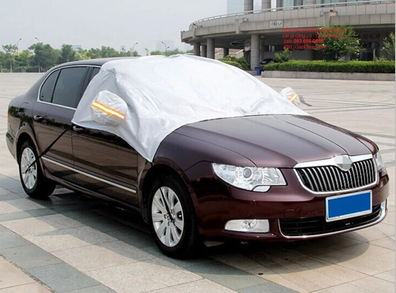 Bạt Phủ Che Kính Lái Ô Tô