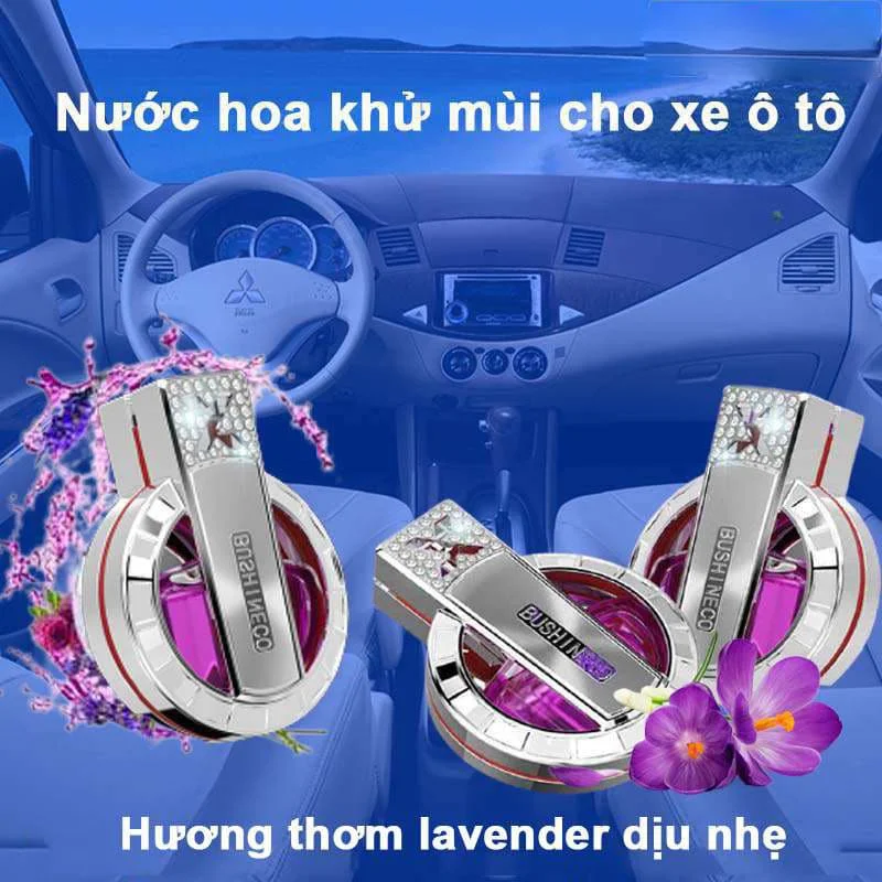Nước Hoa Ô Tô Kẹp Cửa Gió Bushineco Korea