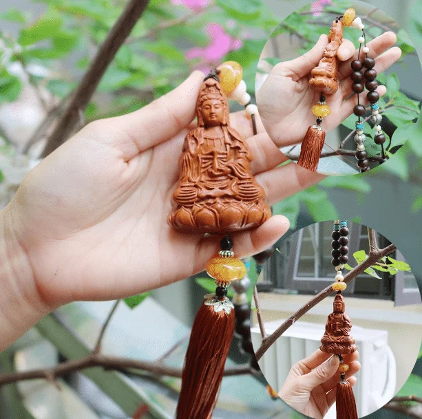 Khánh Treo Xe Ô Tô Phật Bà Quán Thế Âm