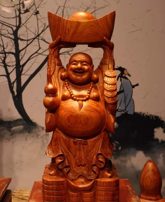 Tượng Phật Di Lặc Dâng Vàng
