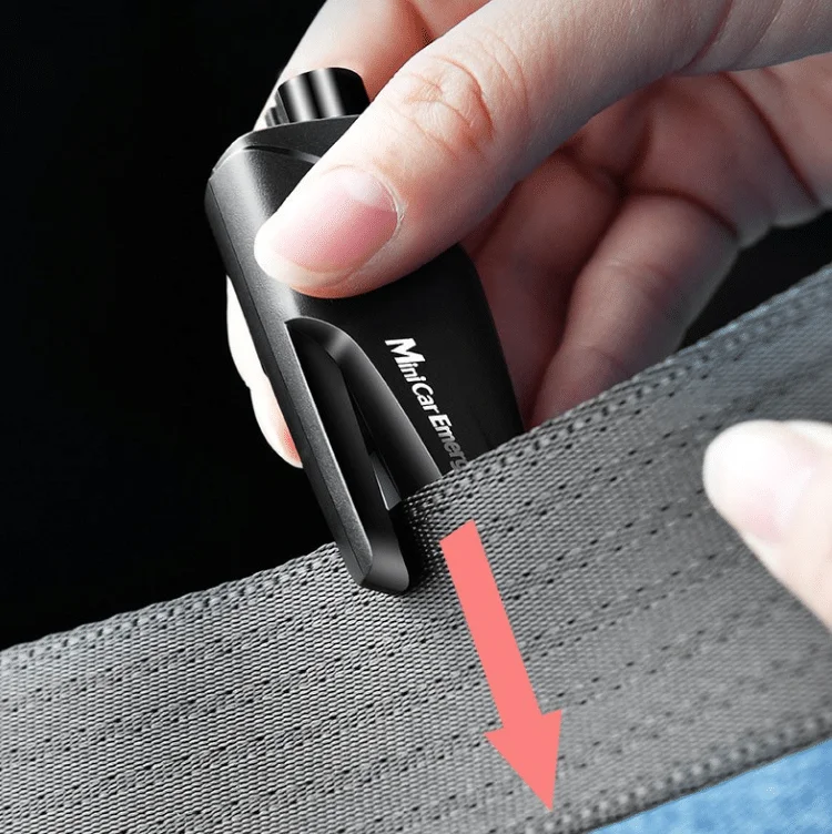 Búa Thoát Hiểm Phá Kính Ô Tô Mini Cao Cấp