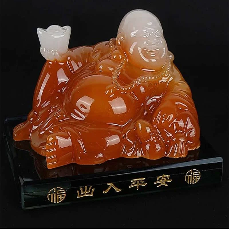 Tượng Phật Di Lặc Để Xe Ô Tô