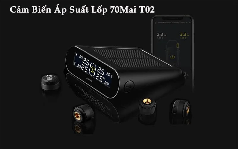 Cảm Biến Áp Suất Lốp 70Mai T02 Van Ngoài Cao Cấp
