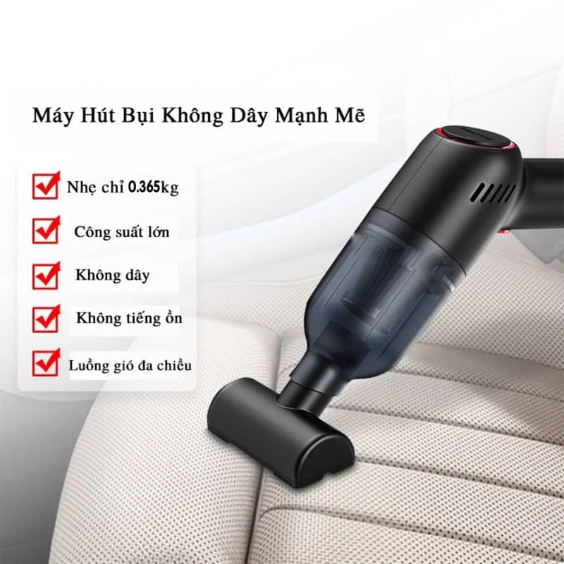 Máy Hút Bụi Cầm Tay Mini Hello Leiboo Cao Cấp