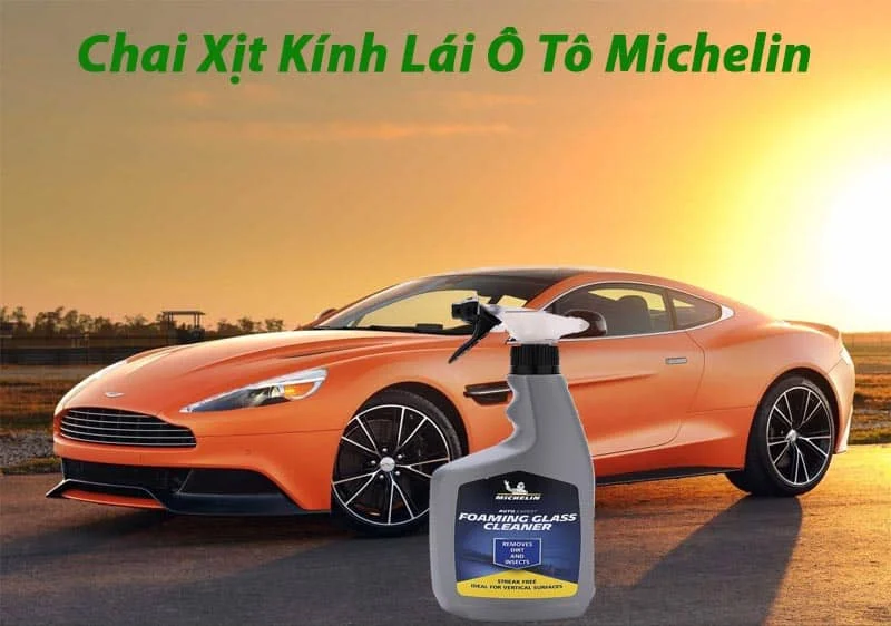 Dung Dịch Vệ Sinh Kính Ô Tô Michelin 31395
