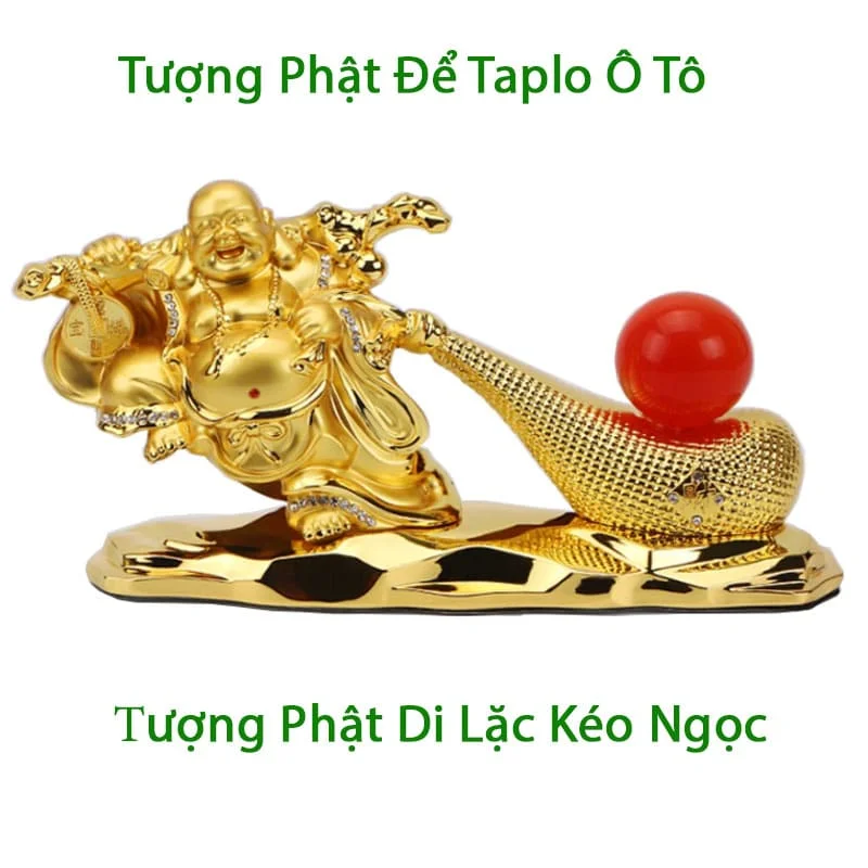 Tượng Phật Di Lặc Kéo Ngọc