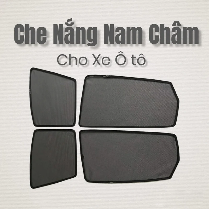 Rèm Che Nắng Cửa Kính Ô Tô Có Nam Châm Cao Cấp