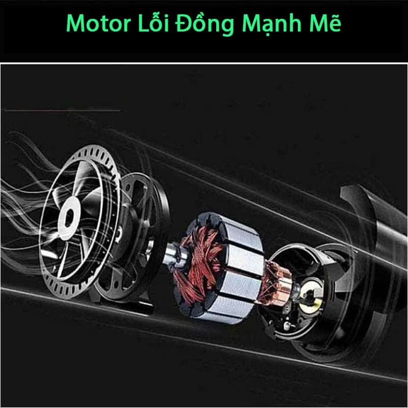 Máy Hút Bụi Cầm Tay Mini Hello Leiboo Cao Cấp