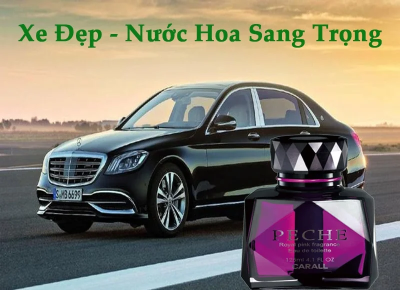 Nước Hoa Ô Tô Carall Peche Chính Hãng Japan