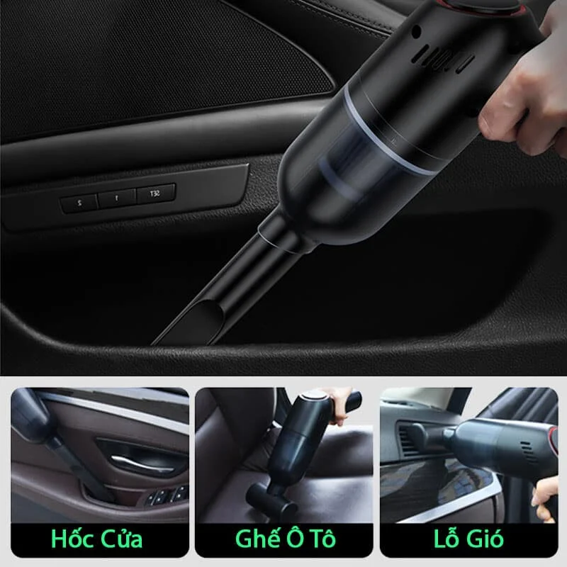 Máy Hút Bụi Cầm Tay Mini Hello Leiboo Cao Cấp