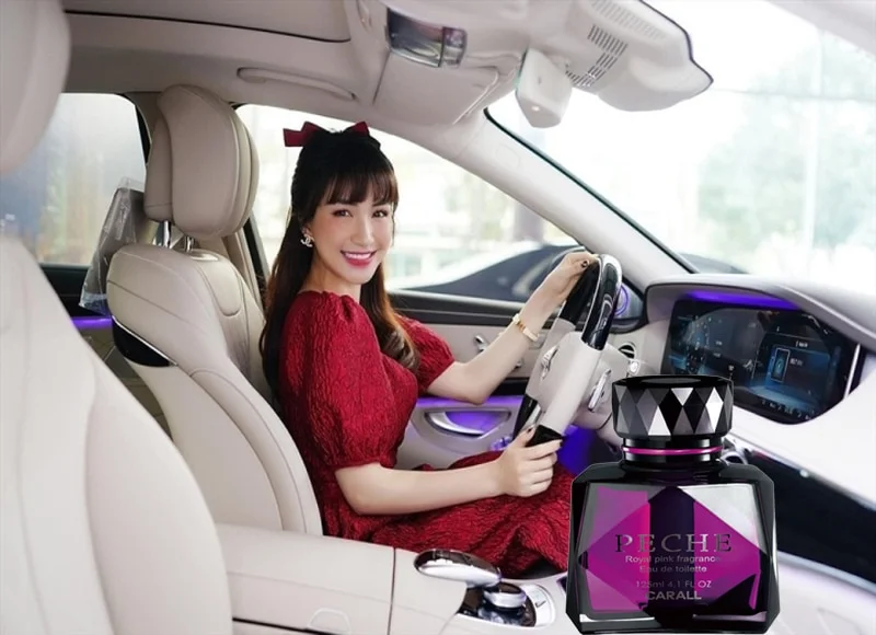 Nước Hoa Ô Tô Carall Peche Chính Hãng Japan