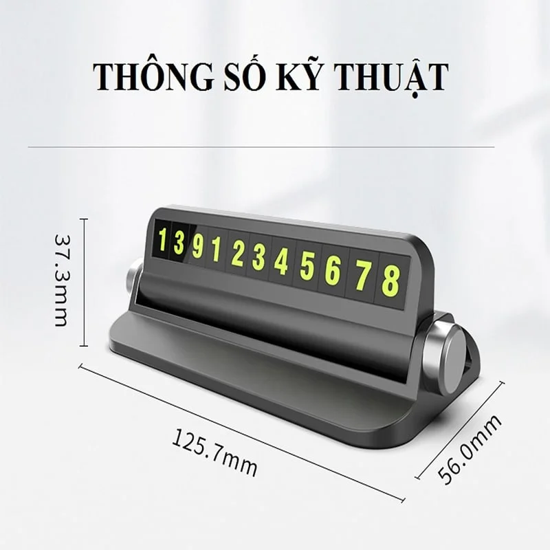 Bảng Dán Số Điện Thoại Để Taplo Ô Tô