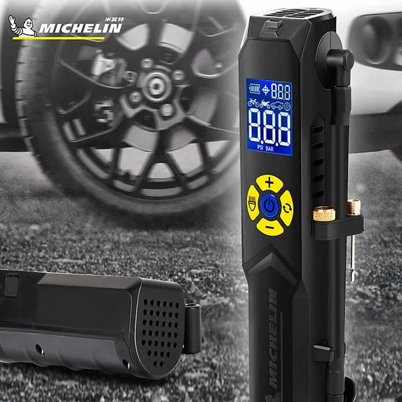 Máy Bơm Lốp Ô Tô Không Dây Michelin 3321 Cao Cấp -